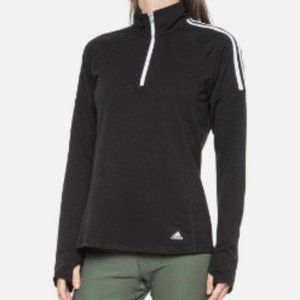 Women's Medium Adidas French Terry Golf 1/4 Zip